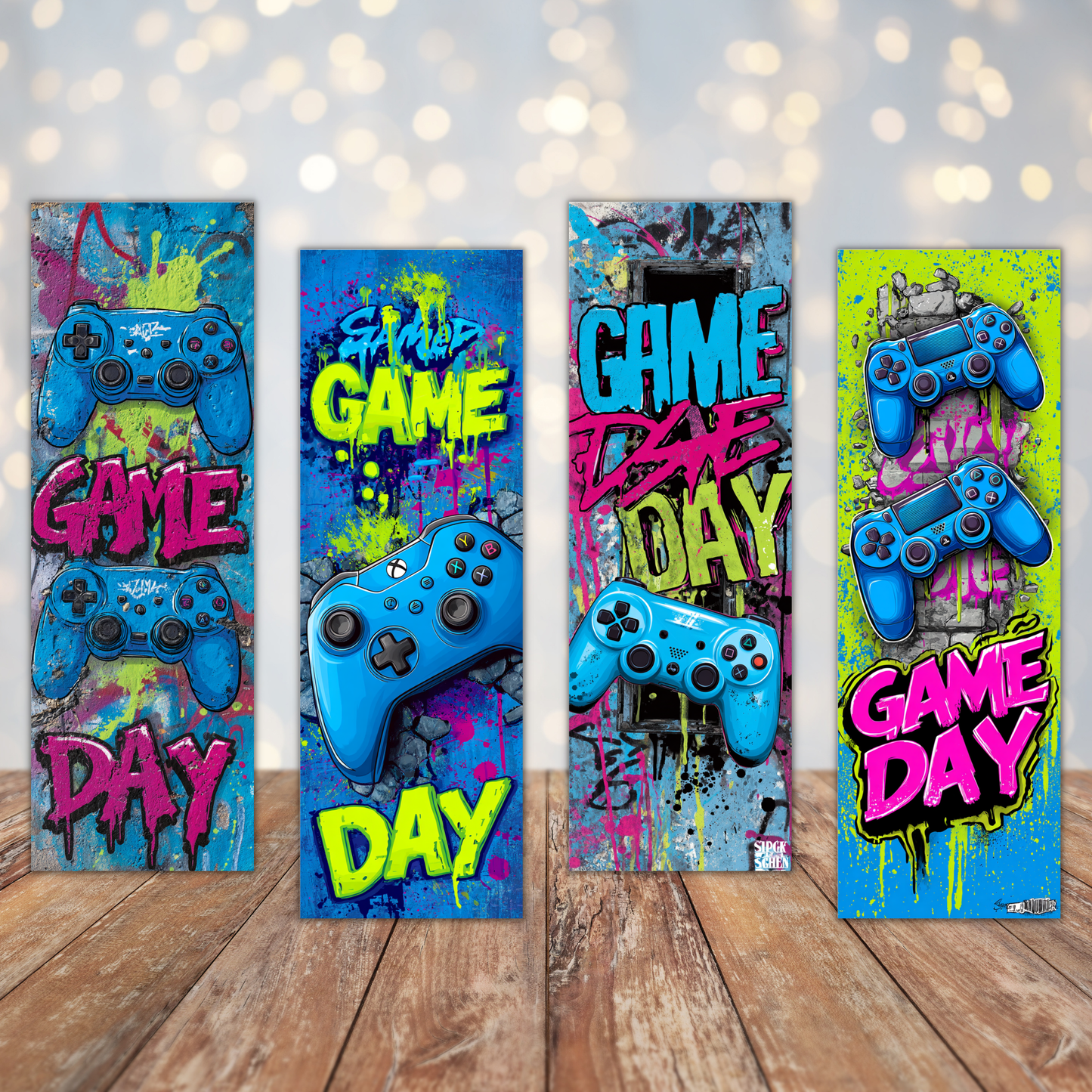 Game Day Bookmark Sublimation Transfers
