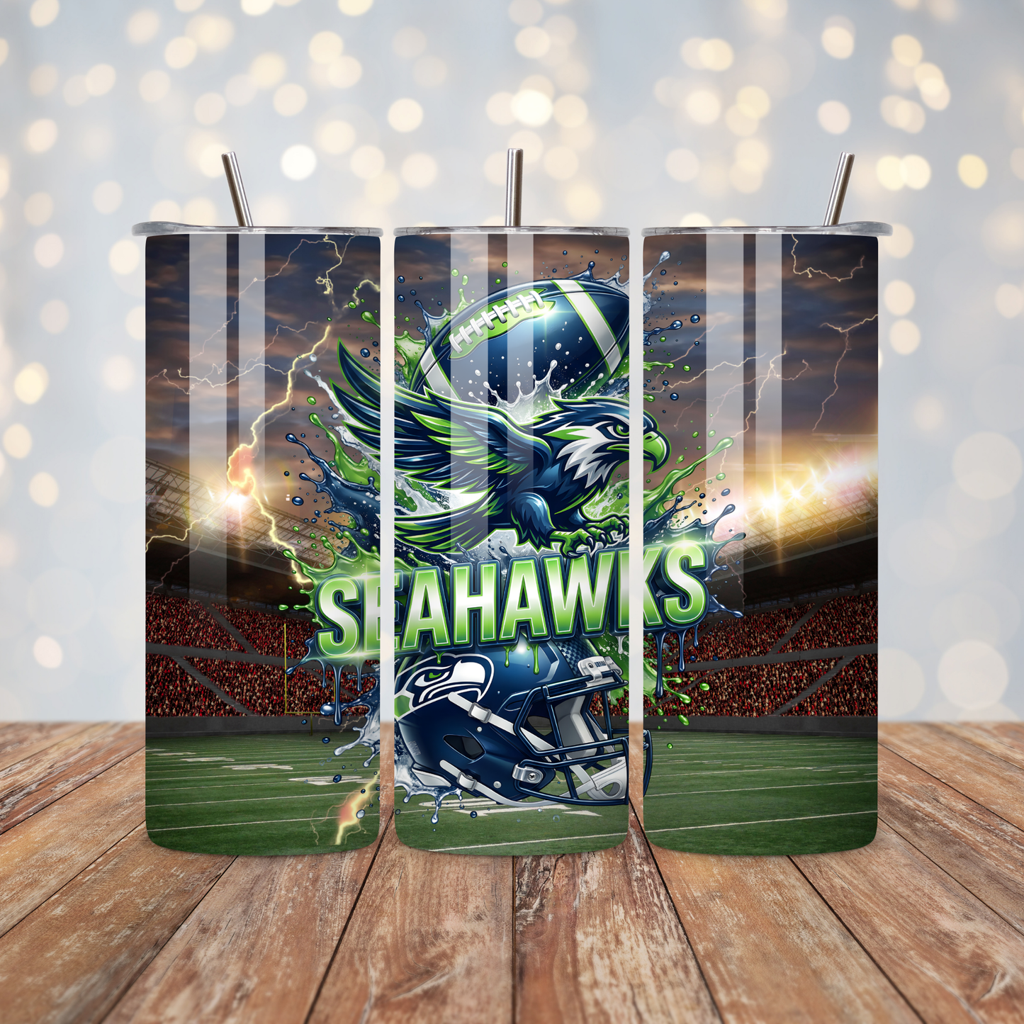 Football Field Design Sublimation Transfer