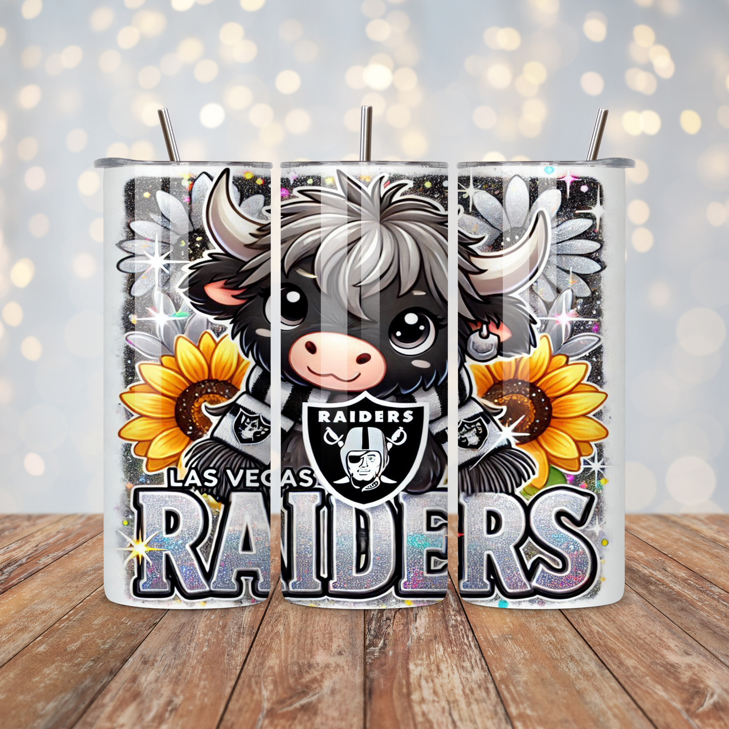 Football Highland Cow  Sublimation Transfer