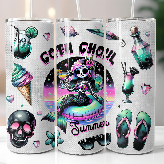 Goth Ghoul Summer, Sublimation Transfer