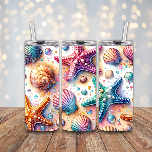 Summer Seashells Sublimation Transfers