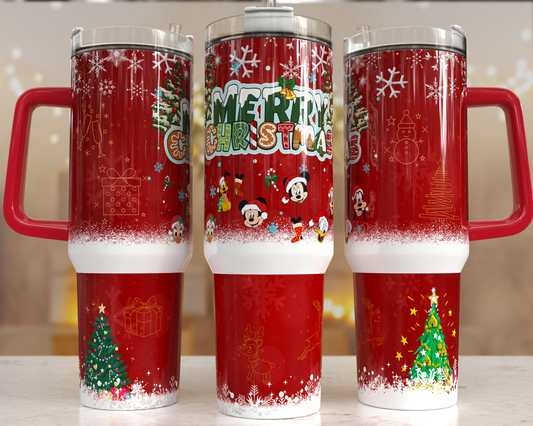 Christmas, Sublimation, Ready To Press, Print Out Transfer, 40 oz. Tumbler Transfer, NOT A DIGITAL