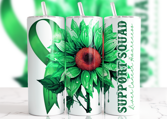 Liver Cancer Support, Sublimation, Ready to Print, Ready To Press, Print Out Transfer, 20 oz, Skinny Tumbler Transfer, NOT A DIGITAL