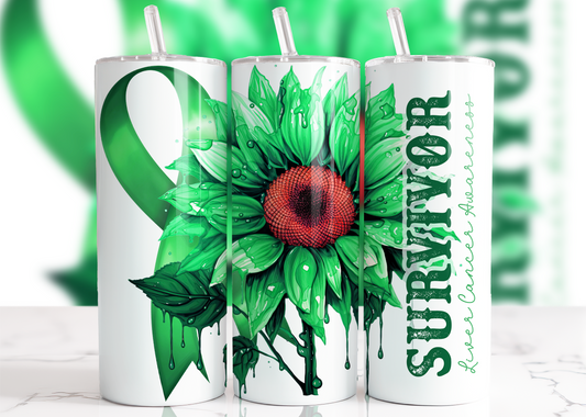 Liver Cancer Survivor, Sublimation, Ready to Print, Ready To Press, Print Out Transfer, 20 oz, Skinny Tumbler Transfer, NOT A DIGITAL