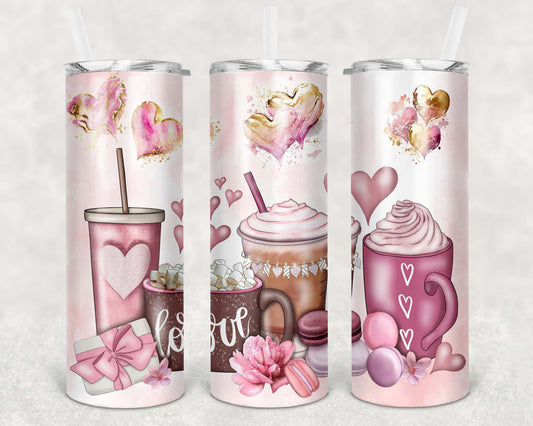 Coffee, Sublimation, Ready to Print, Ready To Press, Print Out Transfer, 20 oz, Skinny Tumbler Transfer, NOT A DIGITAL