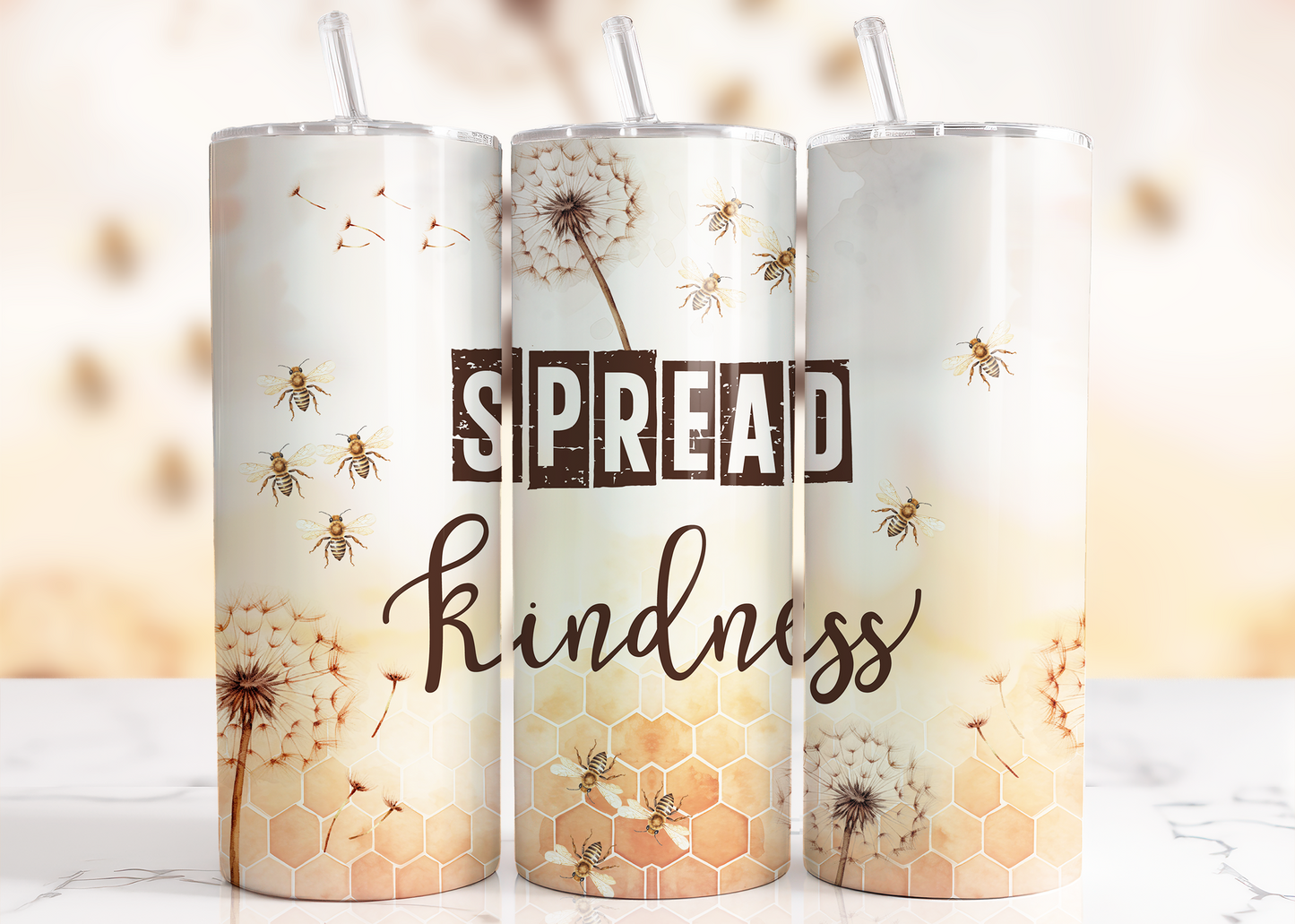 Spread Kindness, Sublimation, Ready to Print, Ready To Press, Print Out Transfer, 20 oz, Skinny Tumbler Transfer, NOT A DIGITAL