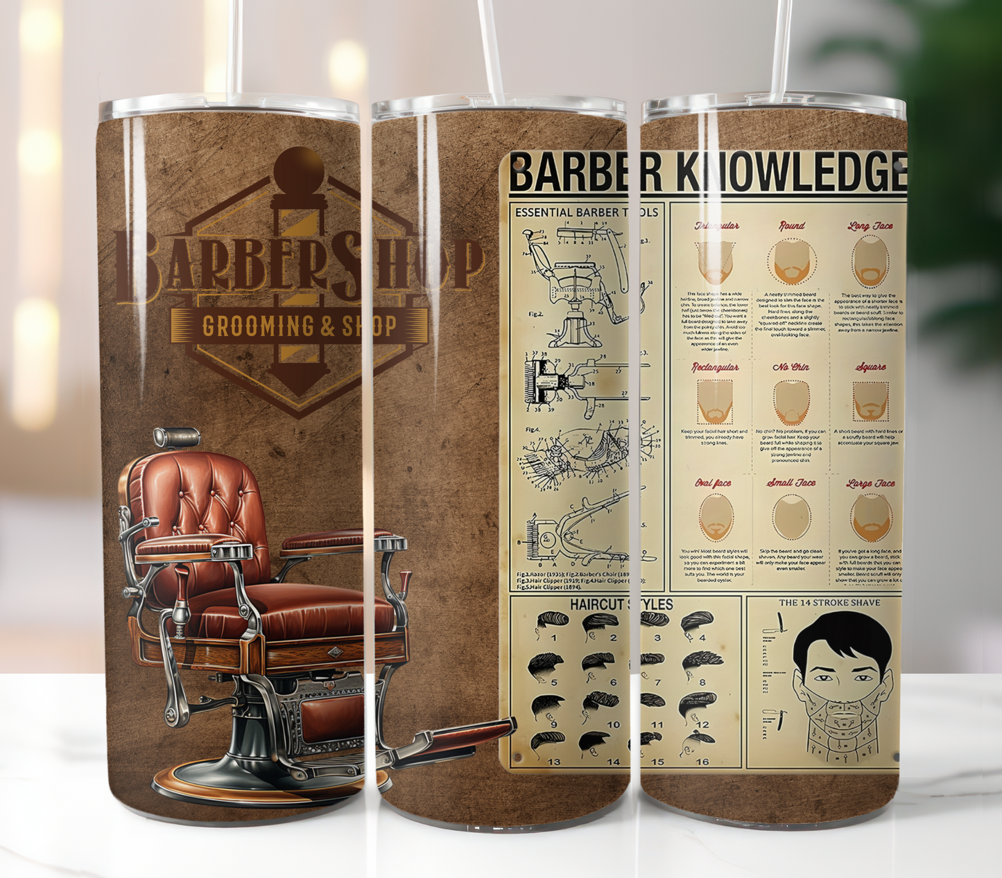 Barber, Sublimation Transfer