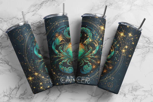Cancer, Sublimation, Ready to Print, Ready To Press, Print Out Transfer, 20 oz, Skinny Tumbler Transfer, NOT A DIGITAL