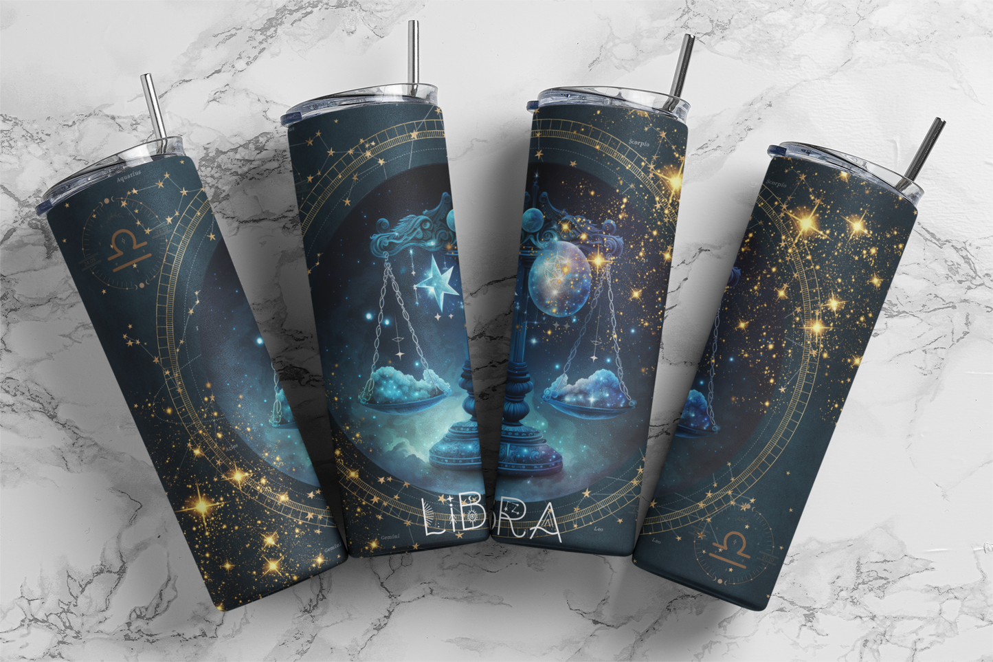 Libra, Sublimation, Ready to Print, Ready To Press, Print Out Transfer, 20 oz, Skinny Tumbler Transfer, NOT A DIGITAL