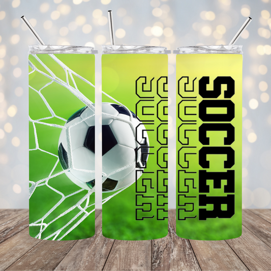 Soccer, Ready to Print, Ready To Press, Print Out Transfer, 20 oz, Skinny Tumbler Transfer, NOT A DIGITAL