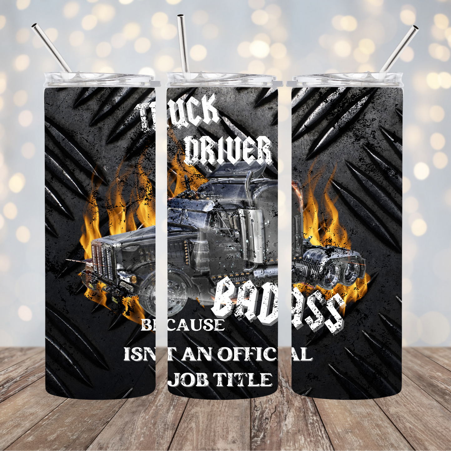 Trucker Life, Ready to Print, Ready To Press, Print Out Transfer, 20 oz, Skinny Tumbler Transfer, NOT A DIGITAL