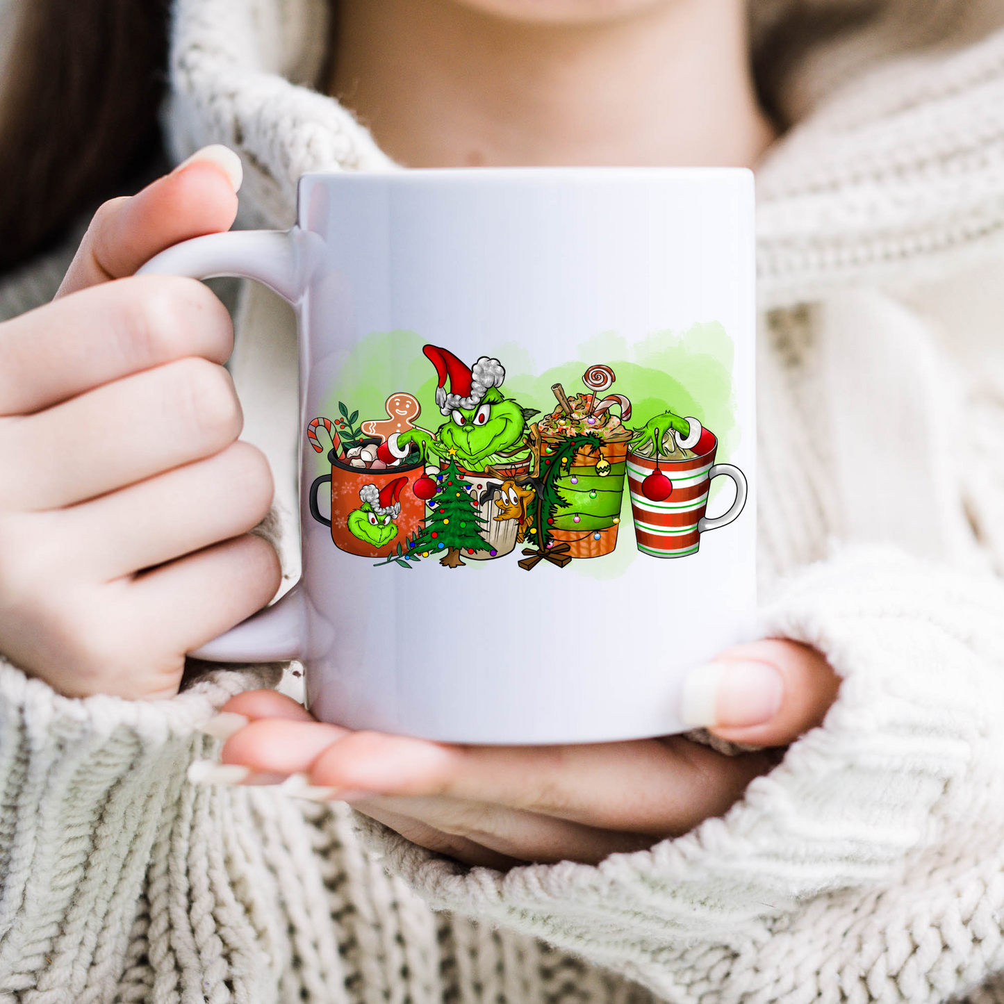 Grinch 12 oz Mug