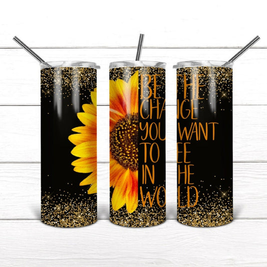 Sunflower Wrap Sublimation, Sublimation, Ready To Press, Print Out Transfer, 20 oz, Skinny Tumbler Transfer, NOT A DIGITAL