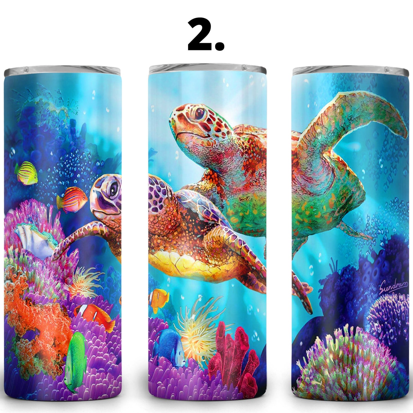 Sea Life Underwater Life Wrap Sublimation, Sublimation, Ready To Press, Print Out Transfer, 20 oz, Skinny Tumbler Transfer, NOT A DIGITAL