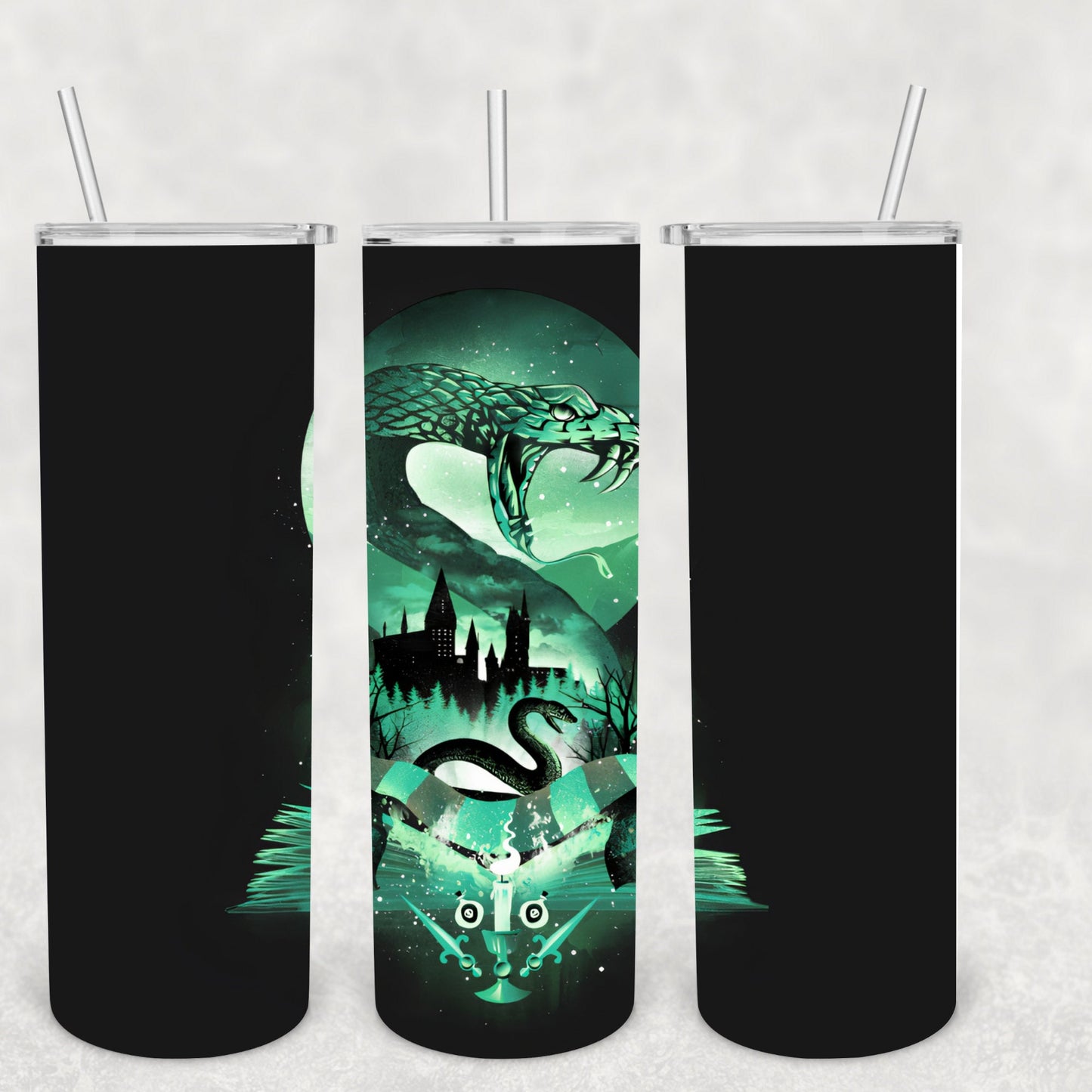 Wizard House, Fantasy, Magic, Sublimation, Ready To Press, Ready to Print, Print Out Transfer, 20 oz, Skinny Tumbler Transfer, NOT A DIGITAL