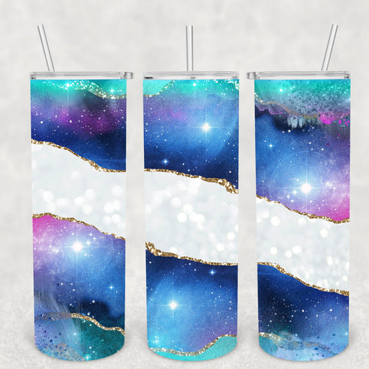 Marble Galaxy, Sublimation, Ready to Print, Ready To Press, Print Out Transfer, 20 oz, Skinny Tumbler Transfer, NOT A DIGITAL