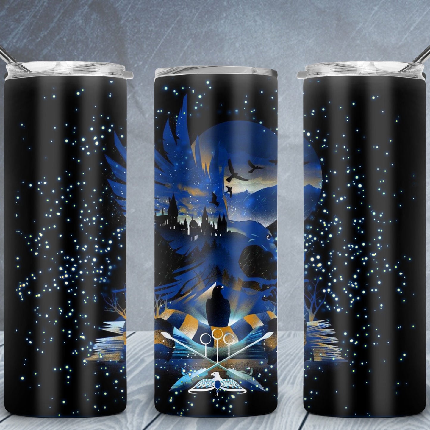 Wizard House, Fantasy, Magic, Sublimation, Ready To Press, Ready to Print, Print Out Transfer, 20 oz, Skinny Tumbler Transfer, NOT A DIGITAL