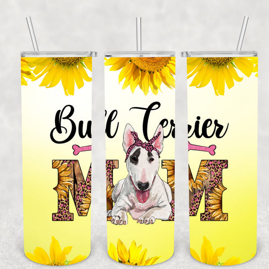 Bull Terrier, Sublimation, Ready To Press, Print Out Transfer, 20 oz, Skinny Tumbler Transfer, NOT A DIGITAL