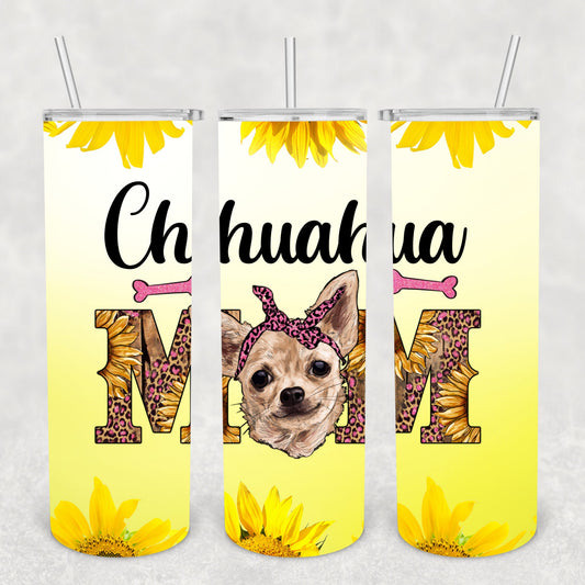 Chihuahua, Sublimation, Ready To Press, Print Out Transfer, 20 oz, Skinny Tumbler Transfer, NOT A DIGITAL