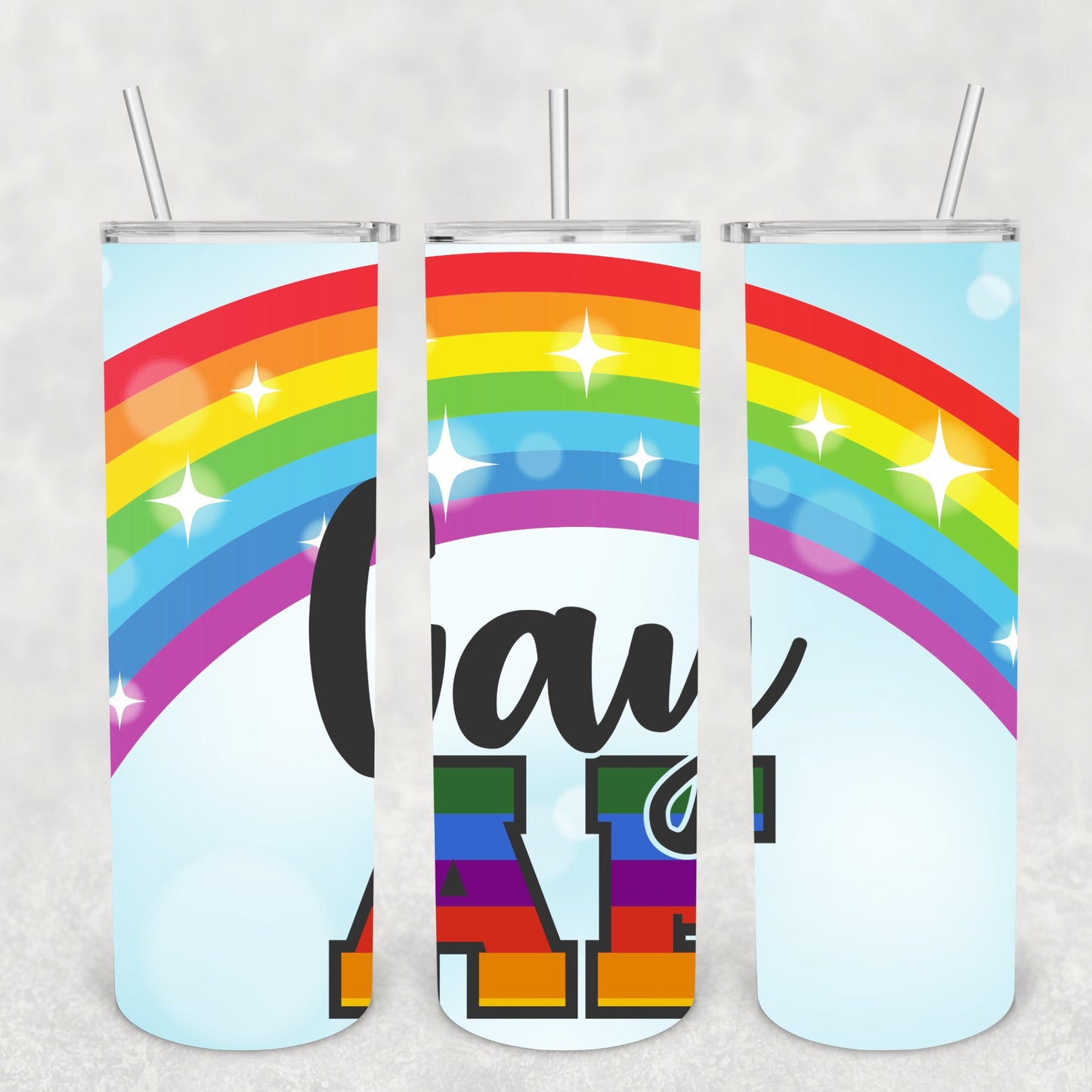 LBGTQ, Sublimation, Ready To Press, Print Out Transfer, 20 oz, Skinny Tumbler Transfer, NOT A DIGITAL