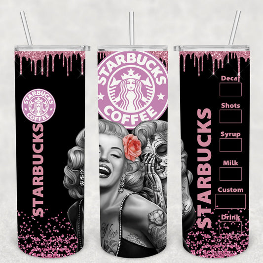 Coffee, Sublimation, Ready to Print, Ready To Press, Print Out Transfer, 20 oz, Skinny Tumbler Transfer, NOT A DIGITAL