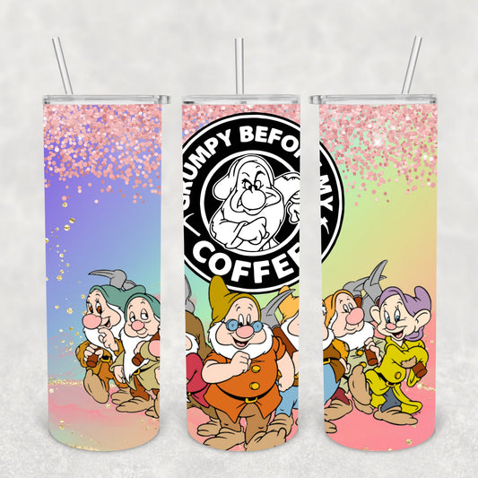 Coffee, Sublimation, Ready To Press, Print Out Transfer, 20 oz, Skinny Tumbler Transfer, NOT A DIGITAL