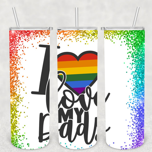 LBGTQ, Sublimation, Ready To Press, Print Out Transfer, 20 oz, Skinny Tumbler Transfer, NOT A DIGITAL