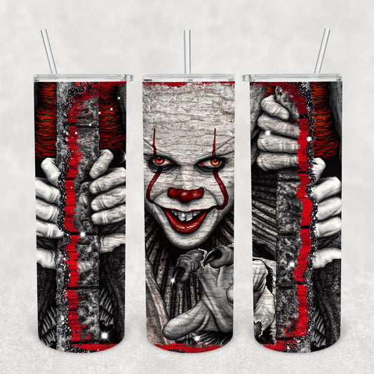 Horror, Sublimation, Ready To Press, Print Out Transfer, 20 oz, Skinny Tumbler Transfer, NOT A DIGITAL