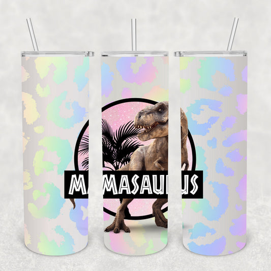 Mamasaurus, Sublimation, Ready To Press, Print Out Transfer, 20 oz, Skinny Tumbler Transfer, NOT A DIGITAL