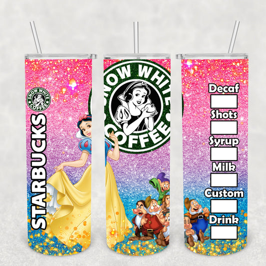 Coffee, Sublimation, Ready To Press, Print Out Transfer, 20 oz, Skinny Tumbler Transfer, NOT A DIGITAL