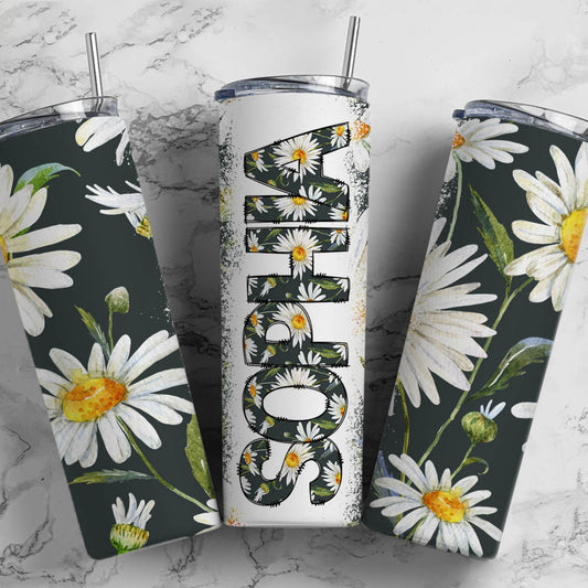 Daisy, Sublimation, Ready to Print, Ready To Press, Print Out Transfer, 20 oz, Skinny Tumbler Transfer, NOT A DIGITAL