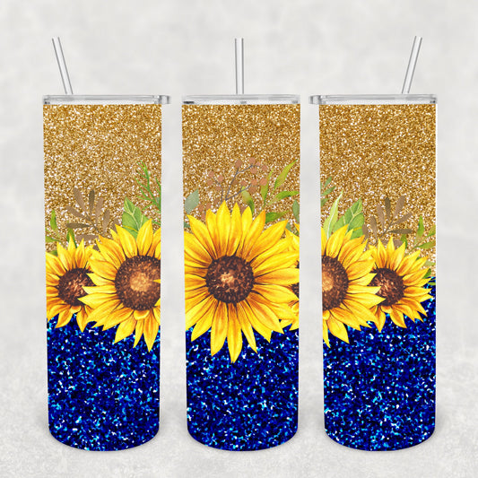 Sunflowers, Sublimation, Ready To Press, Print Out Transfer, 20 oz, Skinny Tumbler Transfer, NOT A DIGITAL