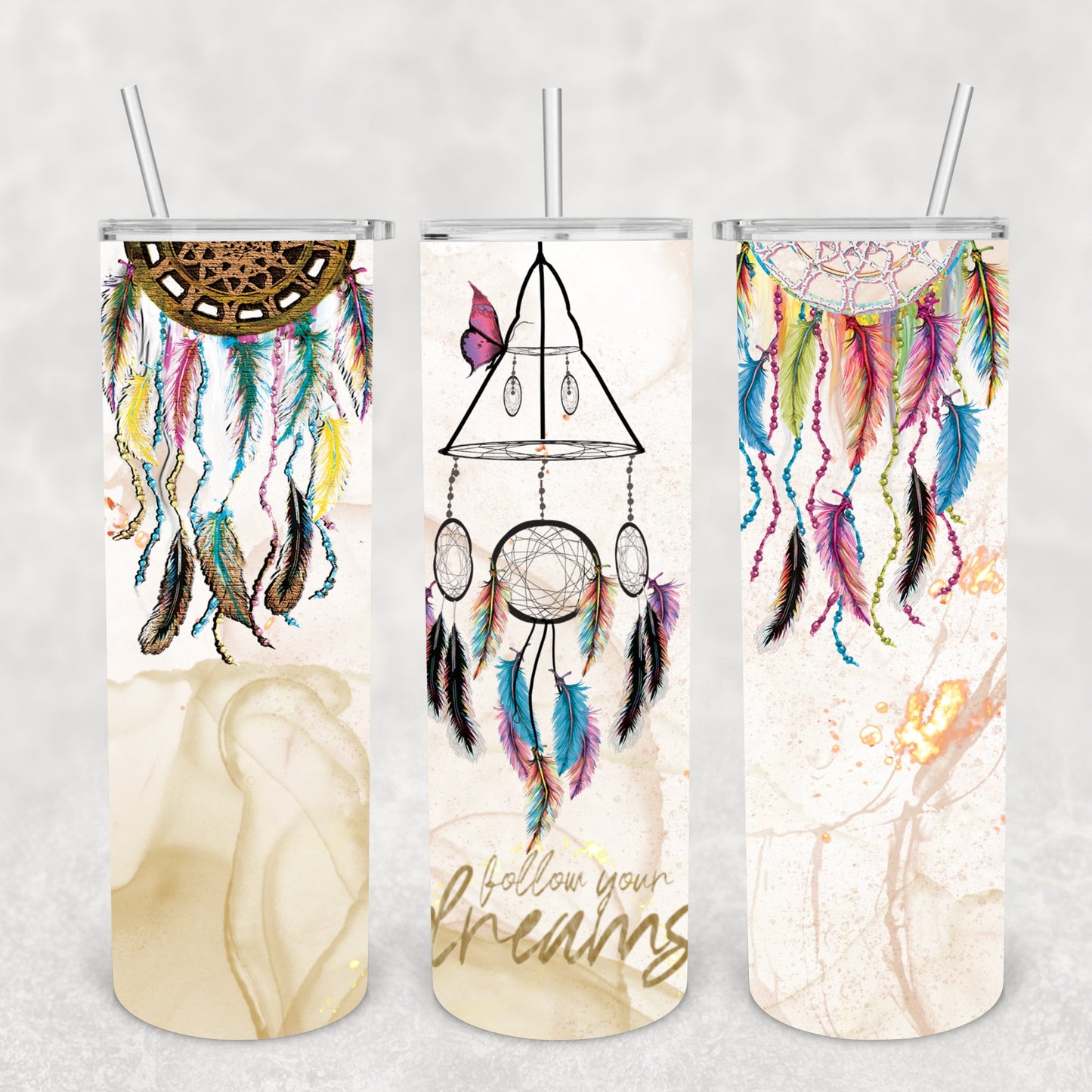 Dreamcatcher, Sublimation, Ready To Press, Print Out Transfer, 20 oz, Skinny Tumbler Transfer, NOT A DIGITAL