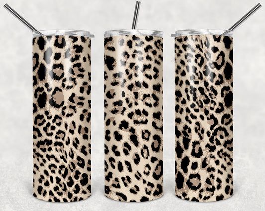 Cheetah, Sublimation, Ready To Press, Print Out Transfer, 20 oz, Skinny Tumbler Transfer, NOT A DIGITAL