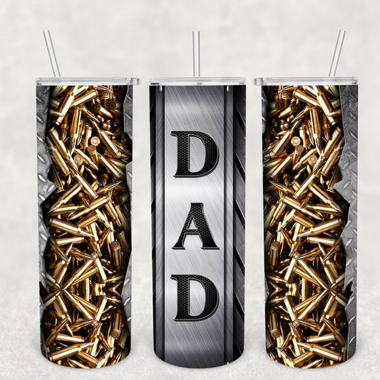 Dad, Sublimation, Ready To Press, Print Out Transfer, 20 oz, Skinny Tumbler Transfer, NOT A DIGITAL