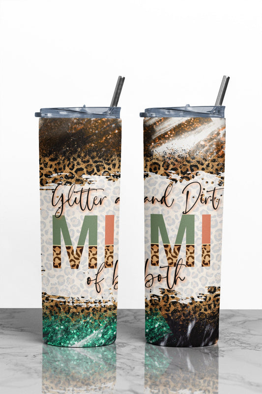 Mimi of Both, Sublimation, Ready to Print, Ready To Press, Print Out Transfer, 20 oz, Skinny Tumbler Transfer, NOT A DIGITAL