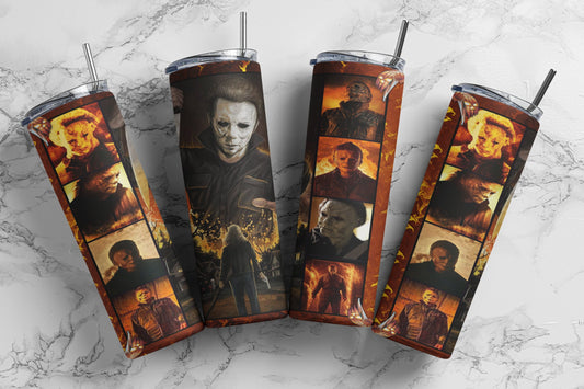 Horror, Sublimation, Ready To Press, Print Out Transfer, 20 oz, 12 oz. Skinny Tumbler Transfer, NOT A DIGITAL