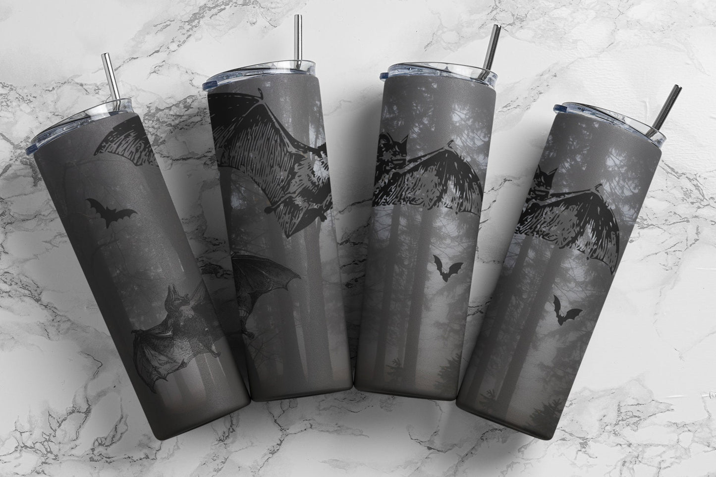 Bats, Sublimation, Ready To Press, Print Out Transfer, 20 oz, Skinny Tumbler Transfer, NOT A DIGITAL