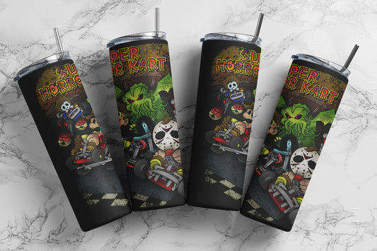 Horror, Sublimation, Ready To Press, Print Out Transfer, 20 oz, Skinny Tumbler Transfer, NOT A DIGITAL