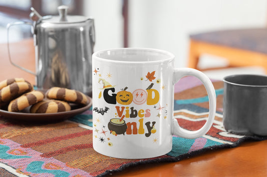 Good Vibes Only, Sublimation, Ready To Press, Print Out Transfer, 11 oz., 12 oz., 15 oz. NOT A DIGITAL Cost 3.25 for 4 designs on one sheet