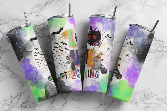 Love Teaching, Sublimation Ready to Print Ready To Press, Print Out Transfer, 20 oz, Skinny Tumbler Transfer, NOT A DIGITAL