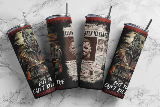 Horror, Sublimation, Ready To Press, Print Out Transfer, 20 oz Skinny Tumbler Transfer, NOT A DIGITAL